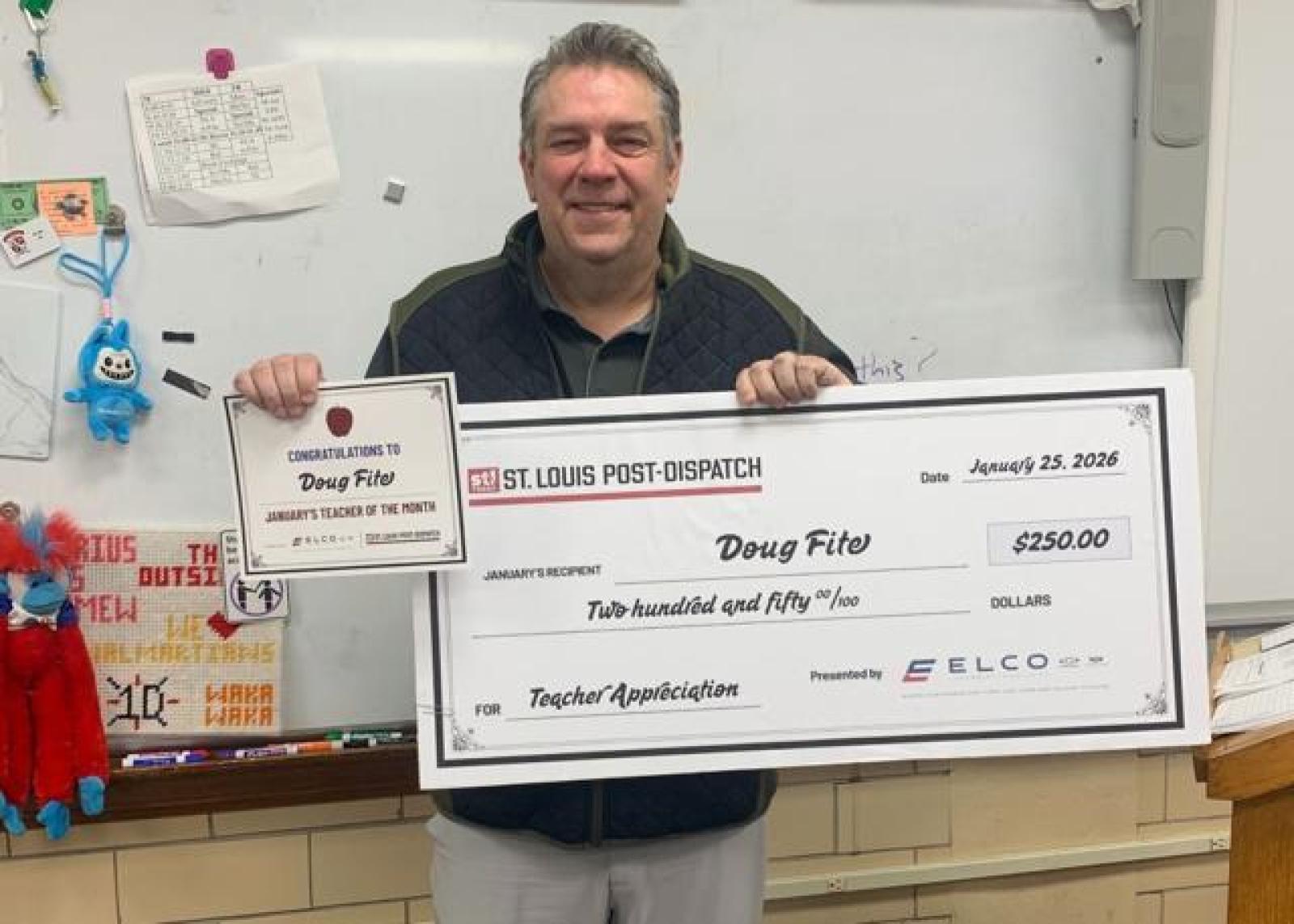 Picture of Doug Fite, teacher at Sacred Heart Florissant Catholic School