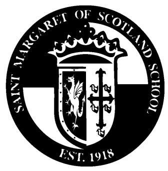 St. Margaret of Scotland School Logo