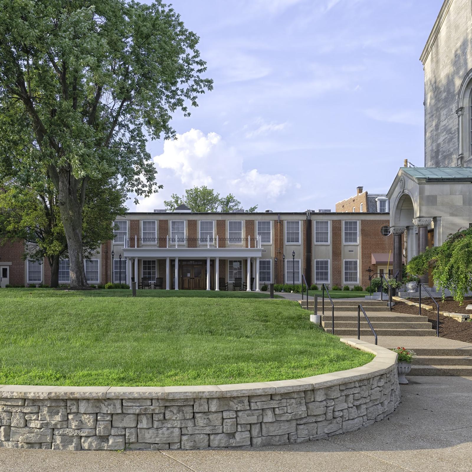 Exterior of the school