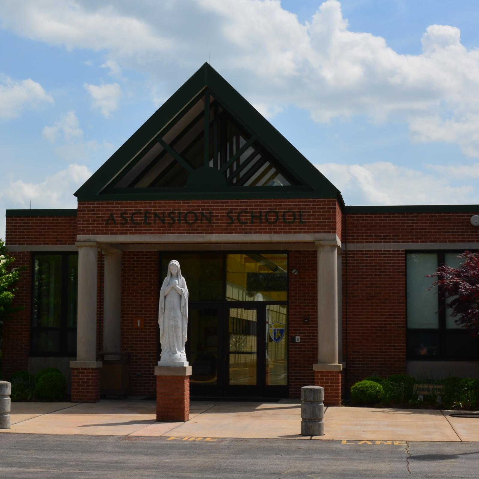Exterior of the school