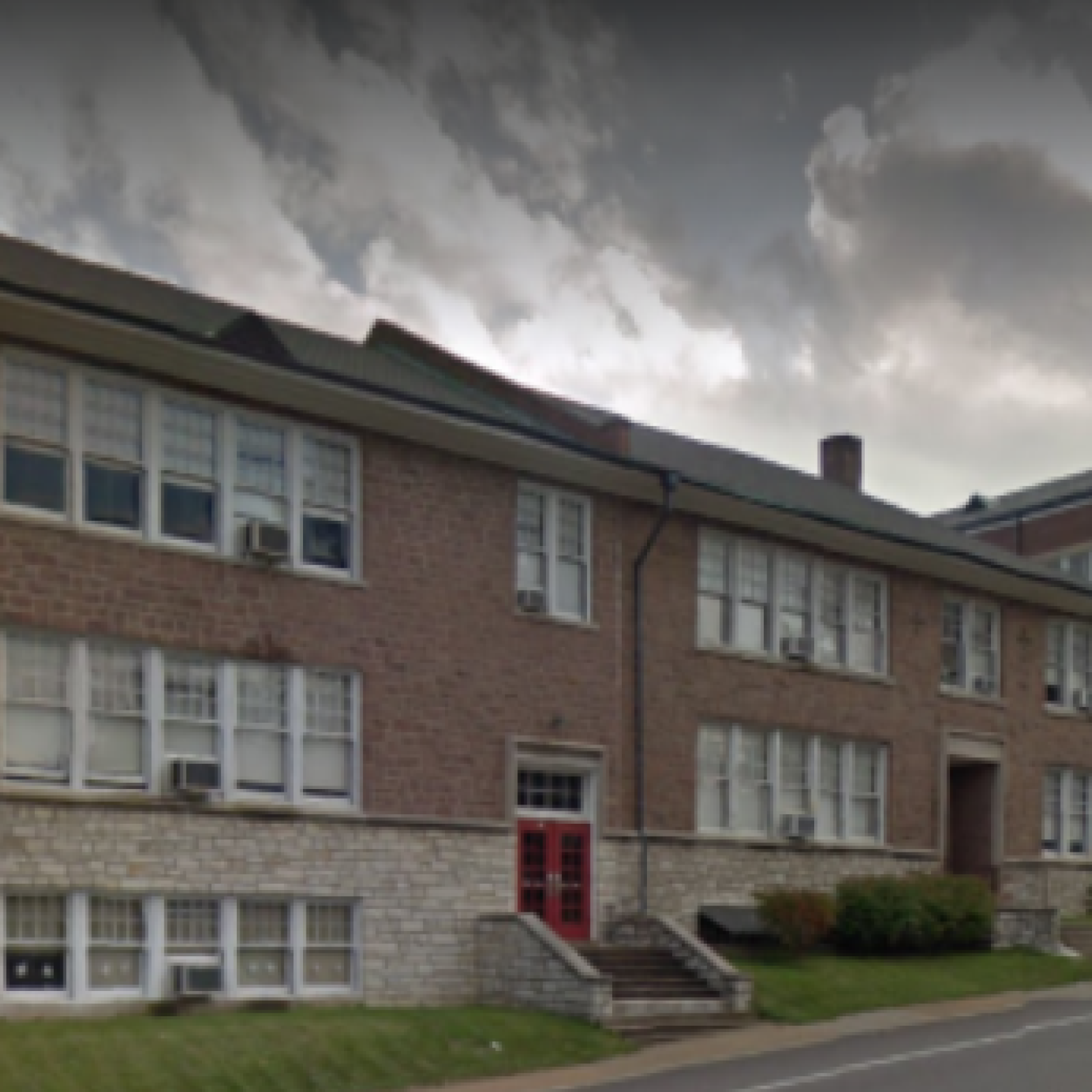 Exterior of the school