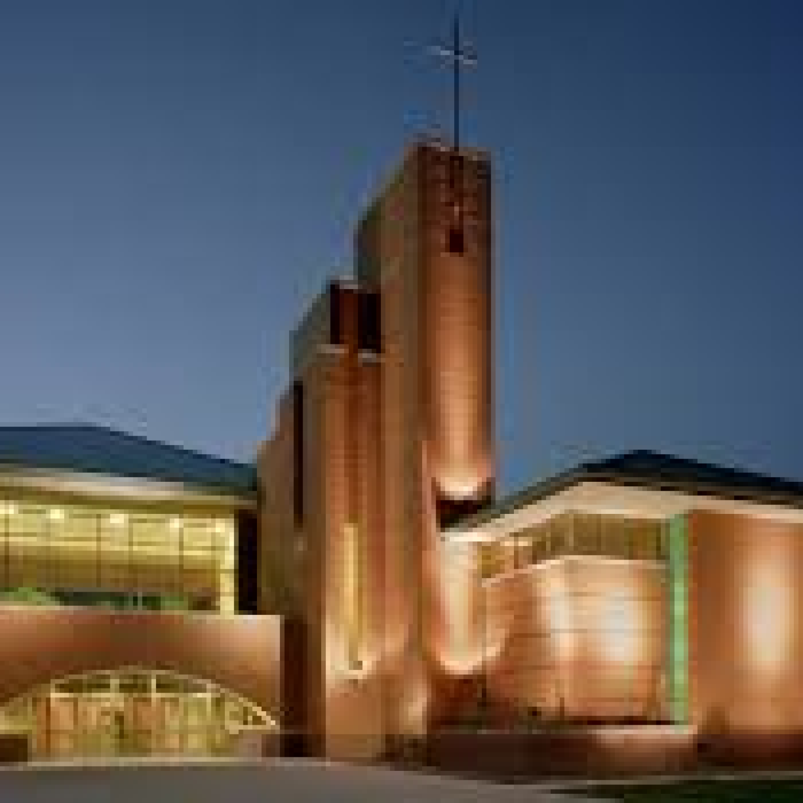 Exterior of the school