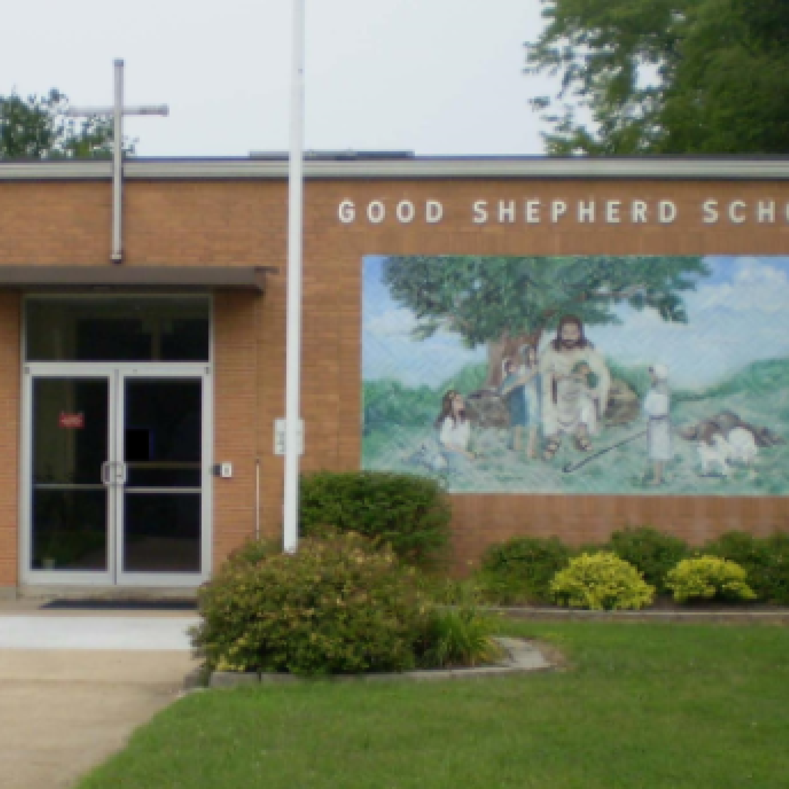 Exterior of the school
