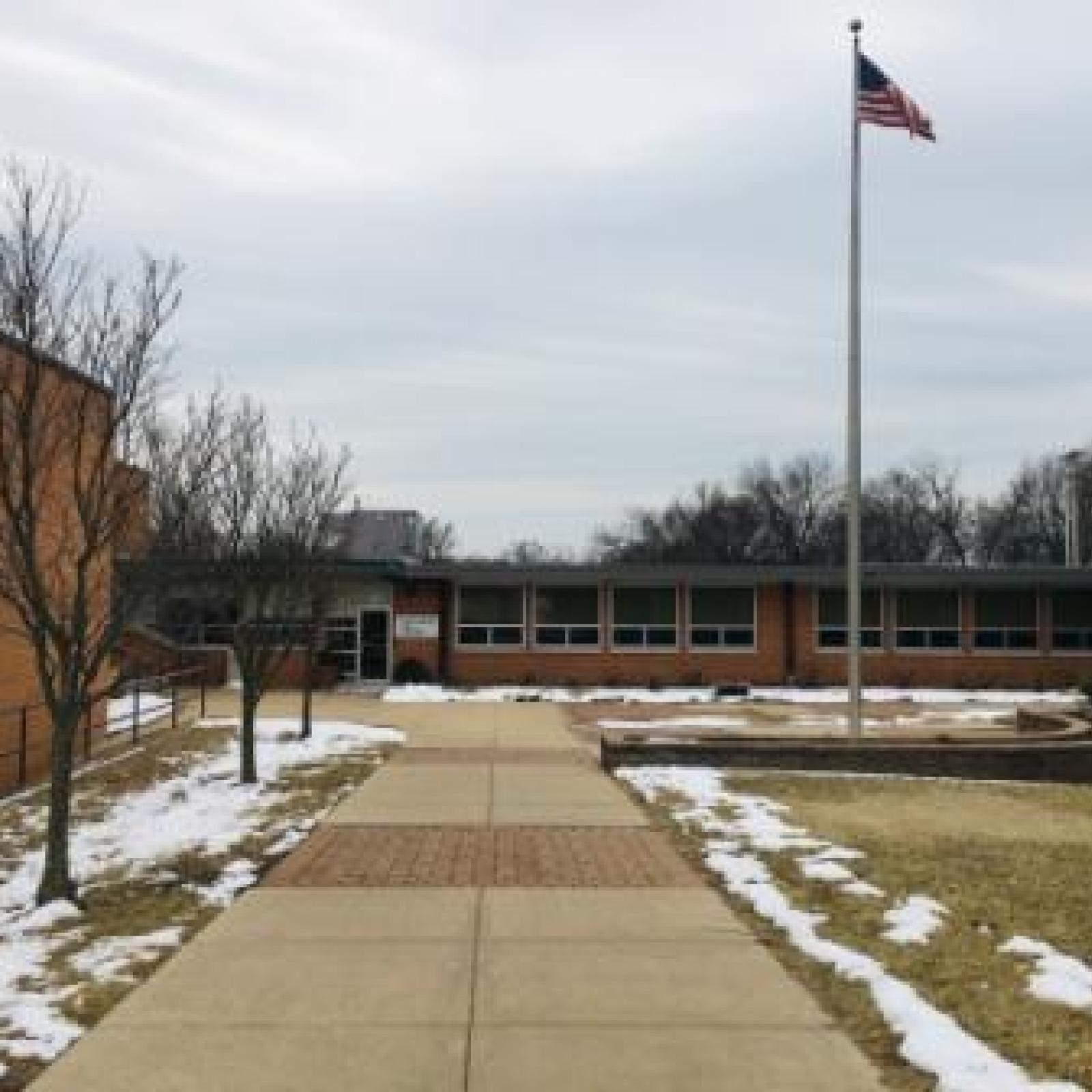 Exterior of the school