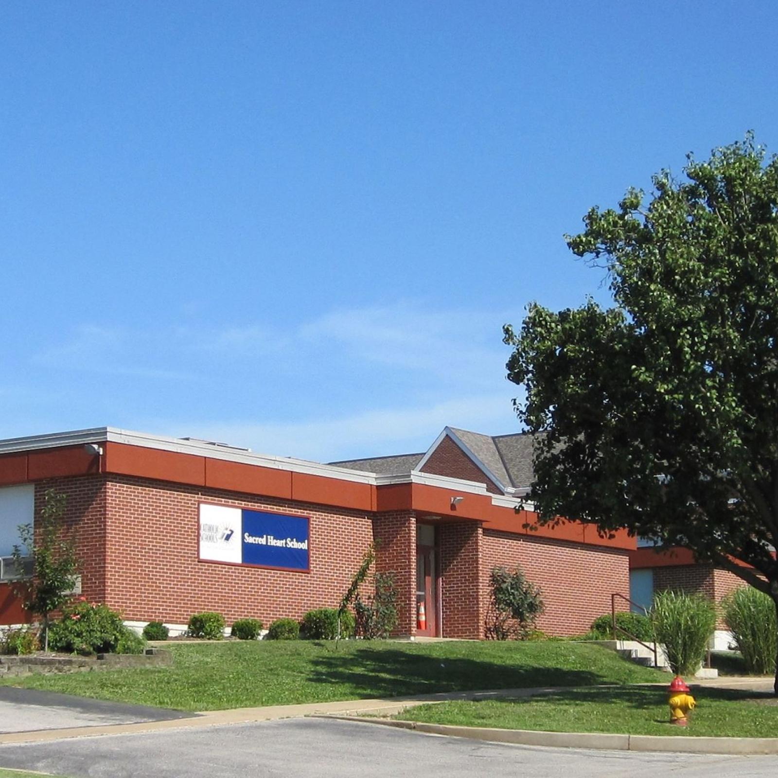 Exterior of the school