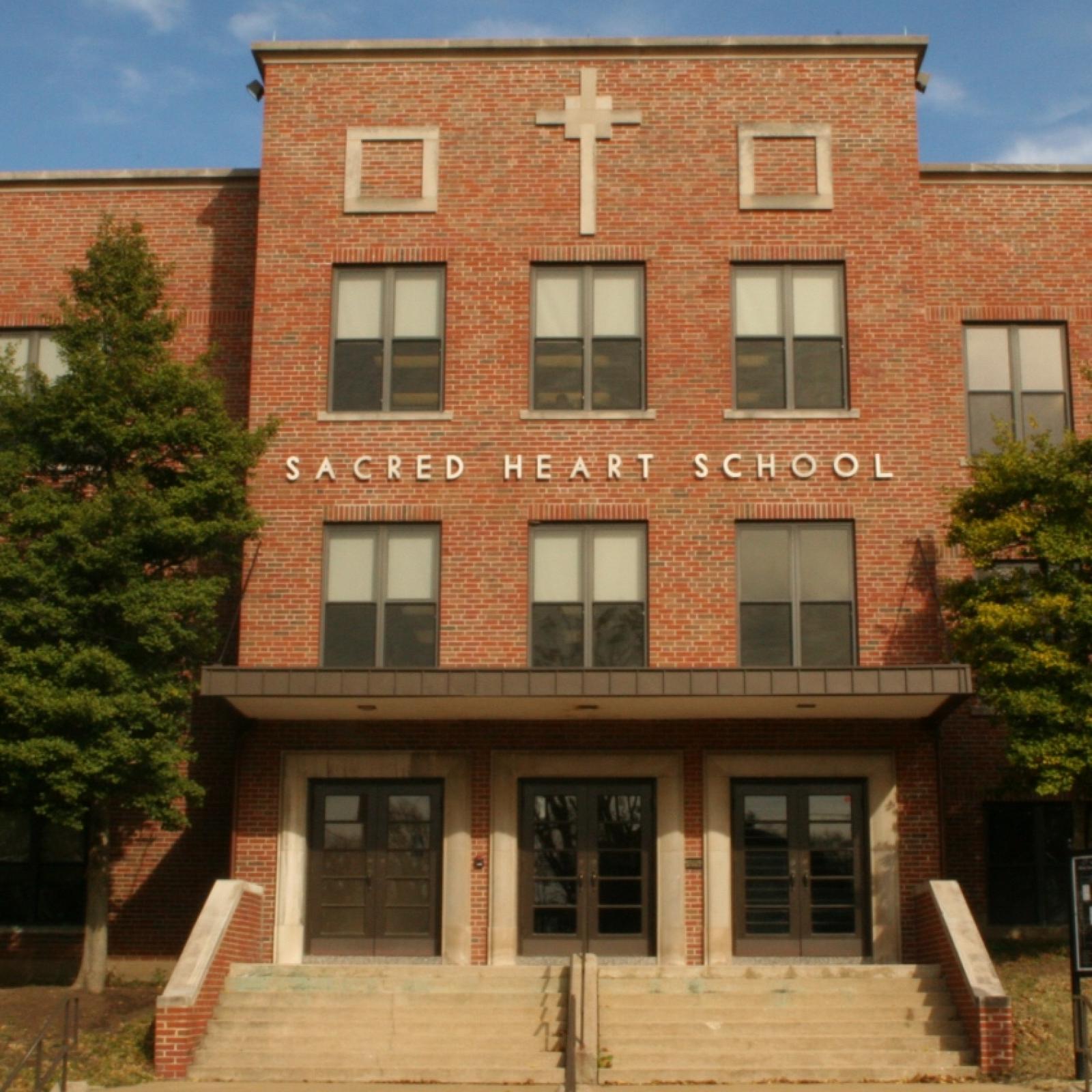 Exterior of the school