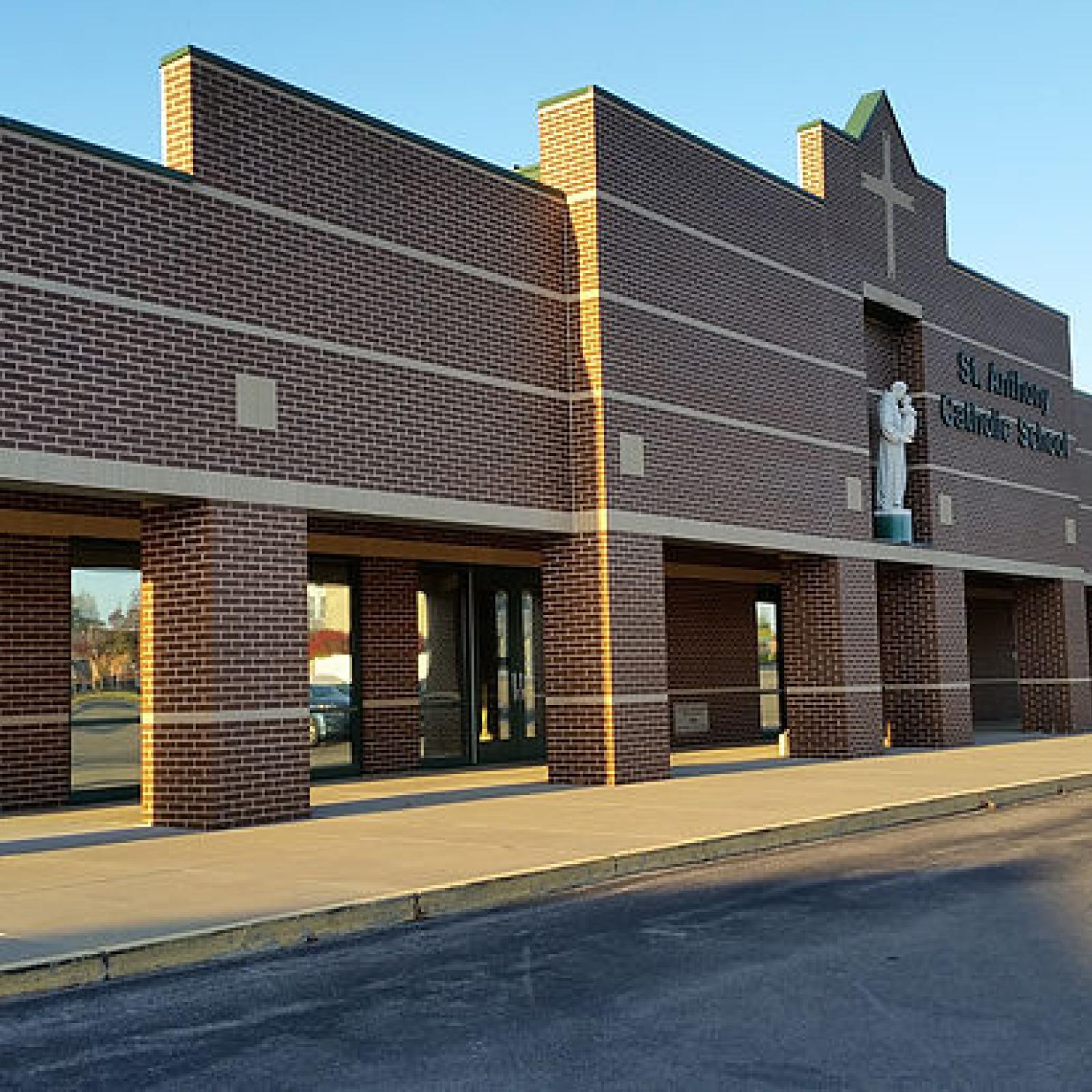 Exterior of the school