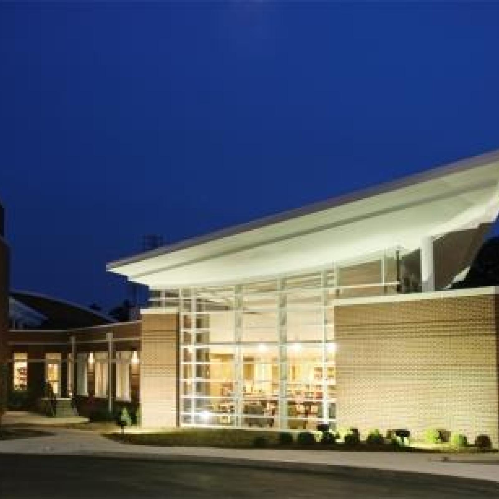 Exterior of the school