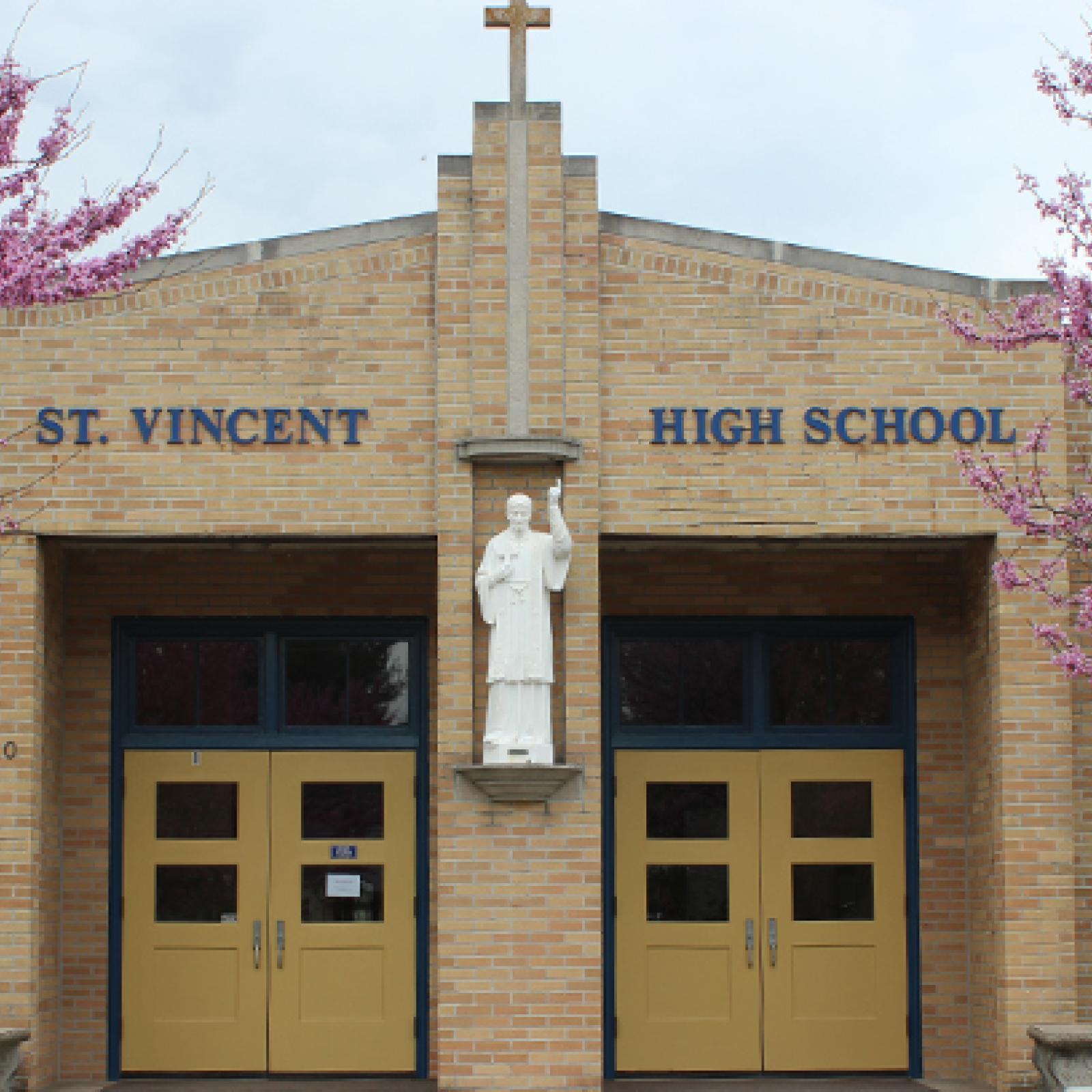 Exterior of the school