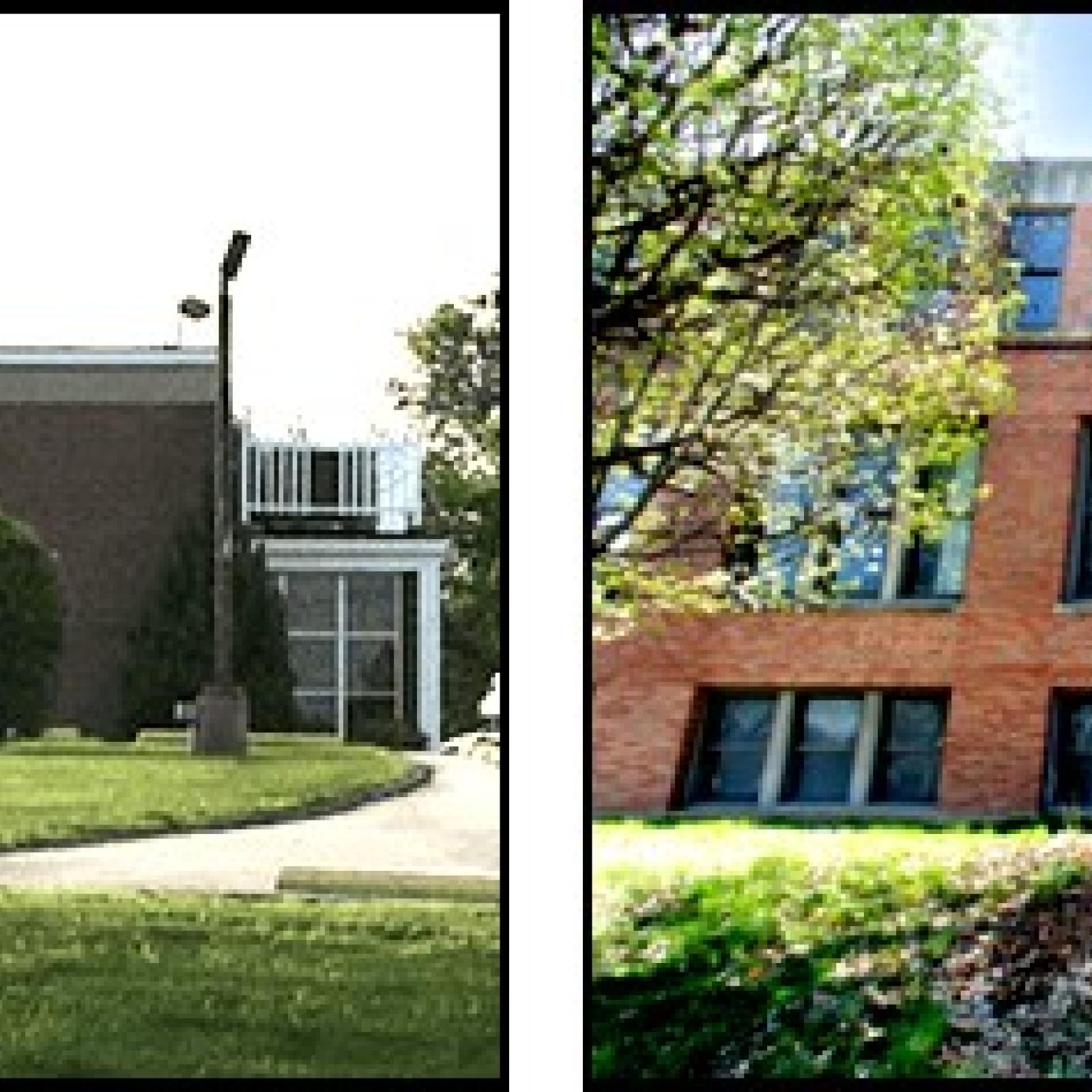 Exterior of the school