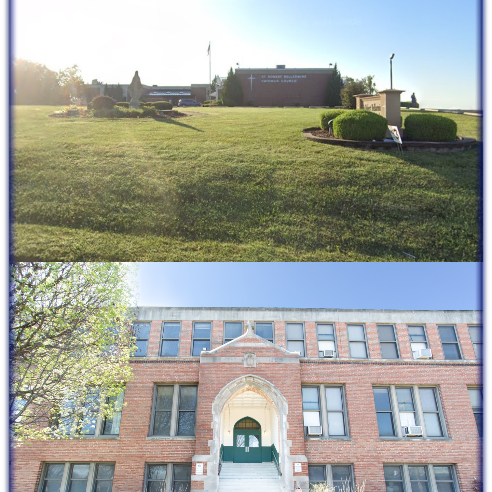 Exterior of the school