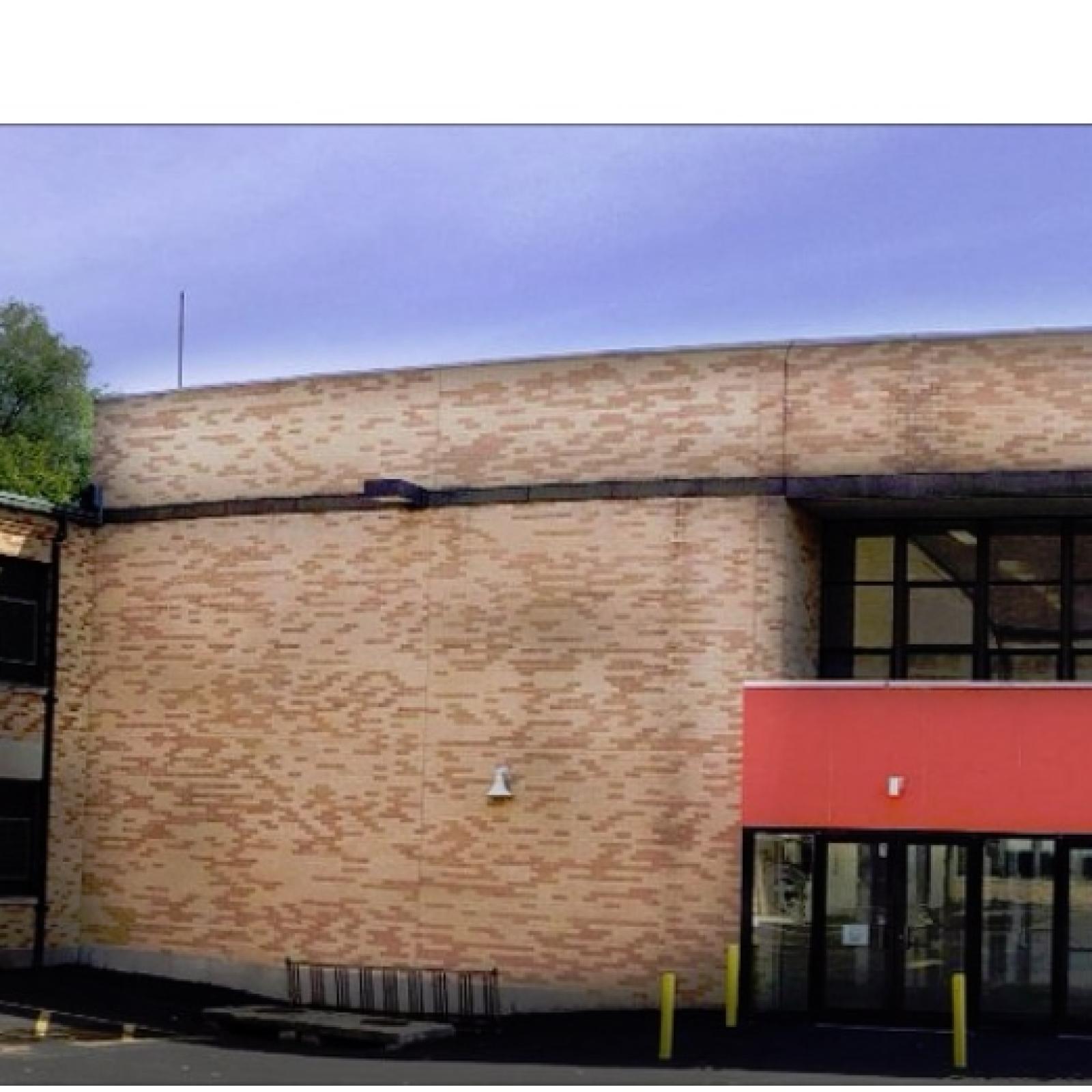 Exterior of the school