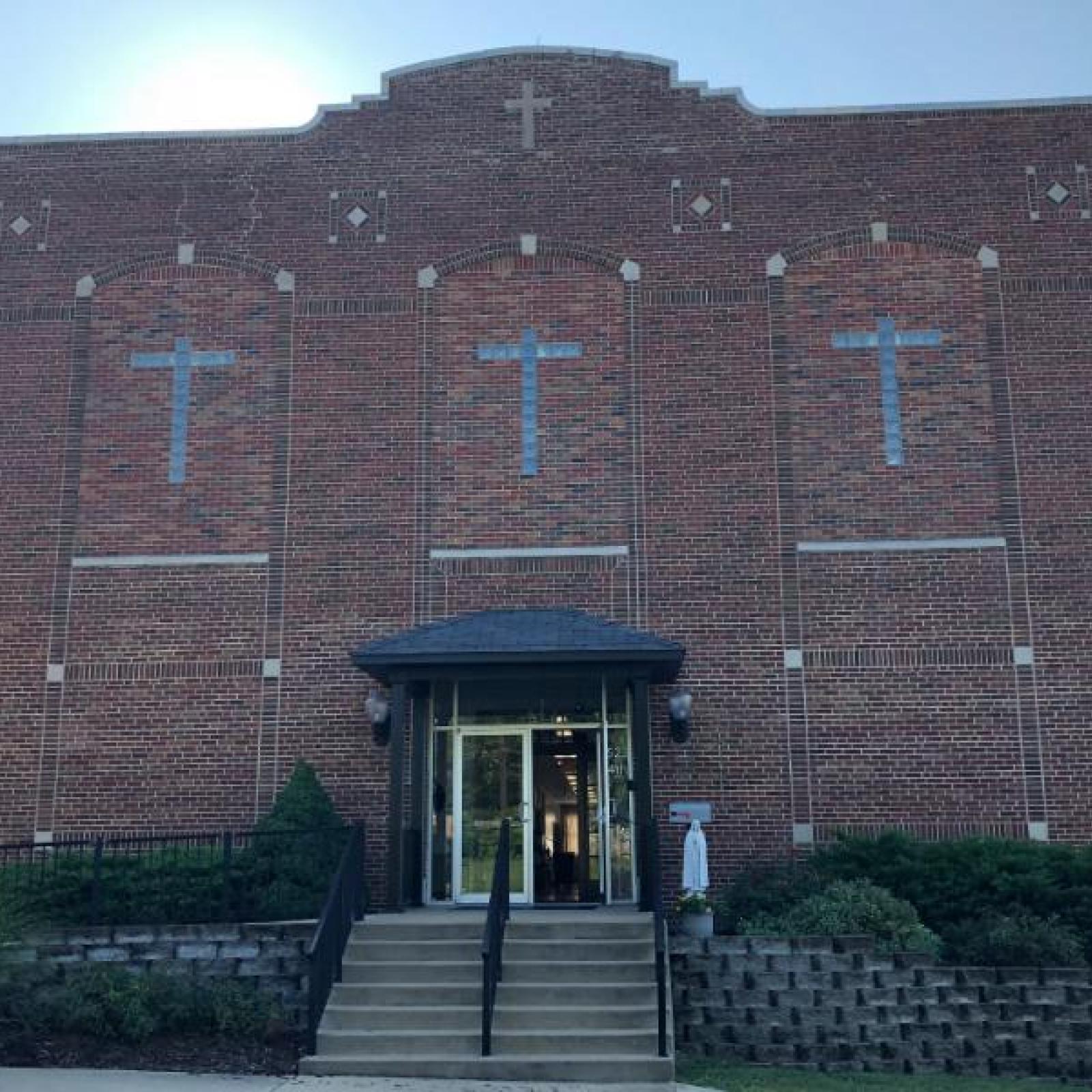 Exterior of the school