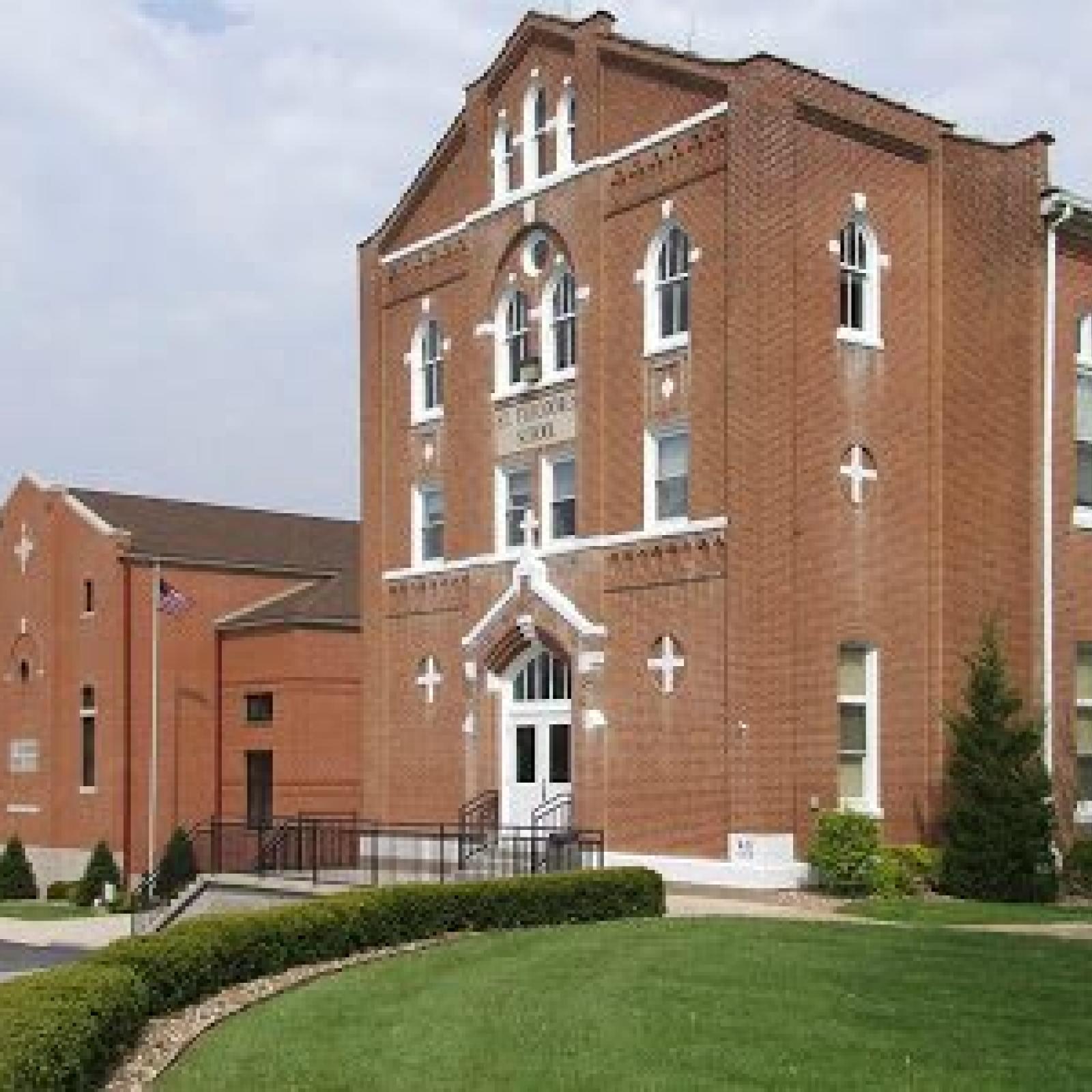 Exterior of the school