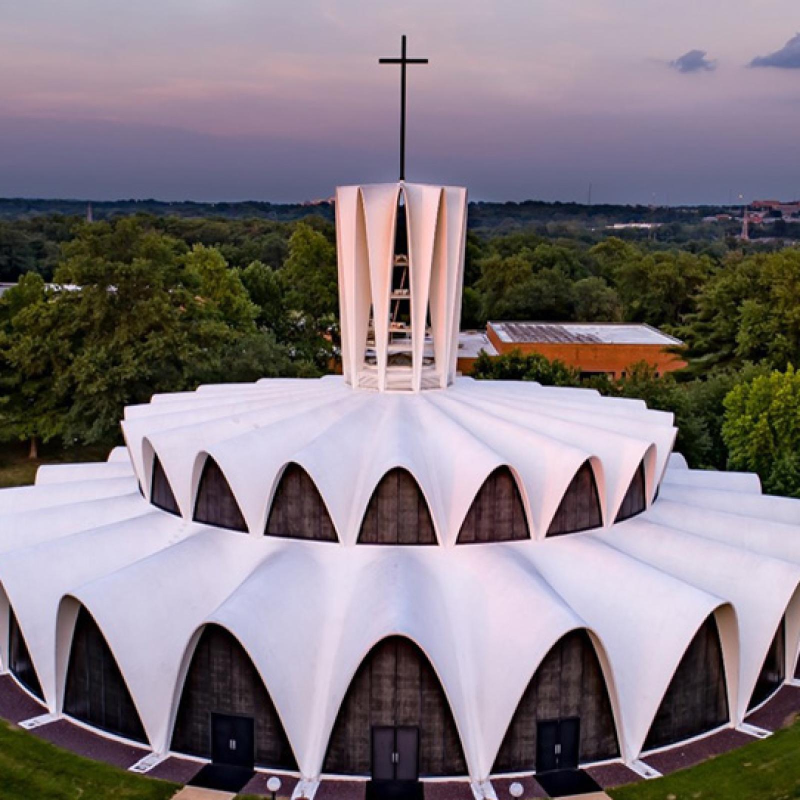 Exterior of the school