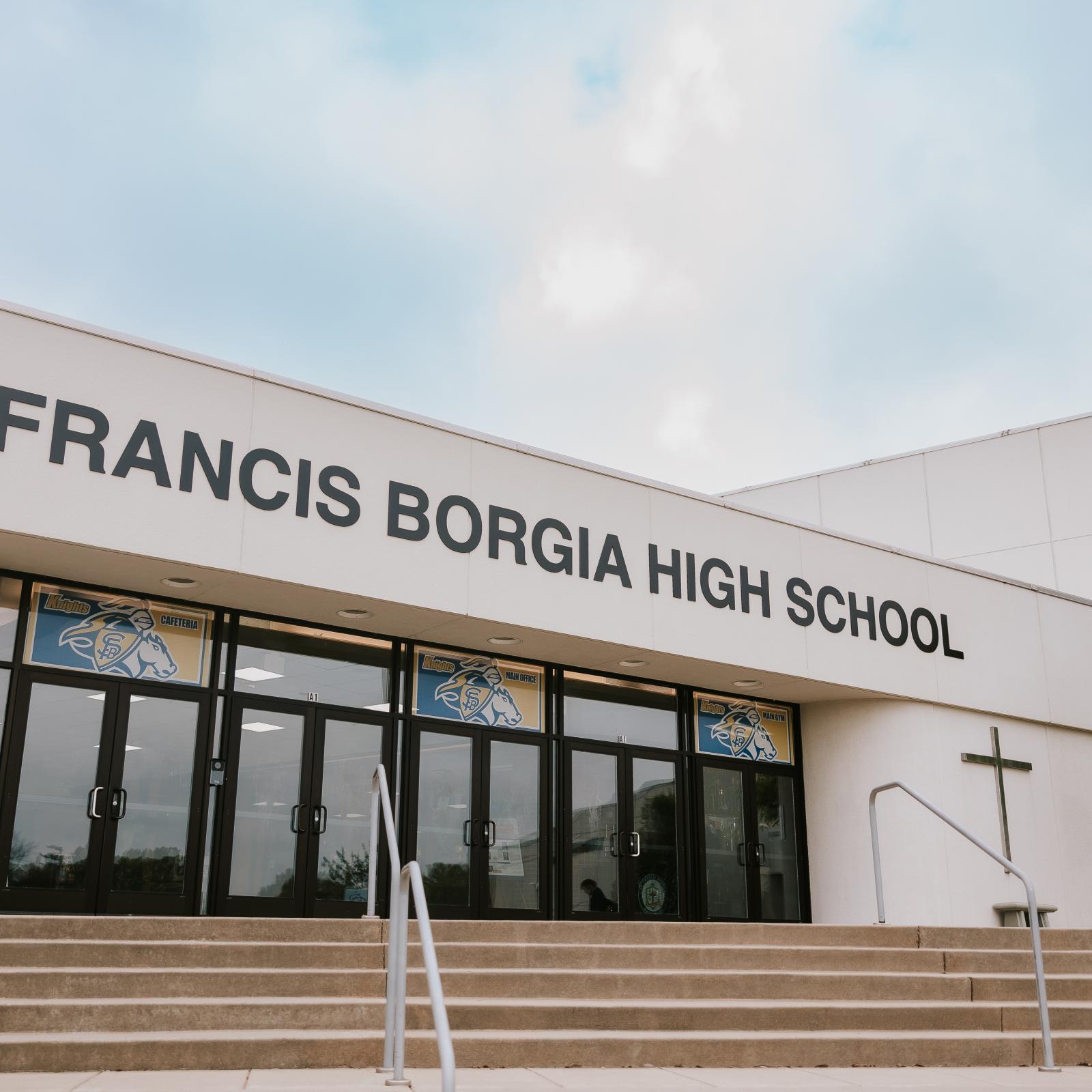 Exterior of the school